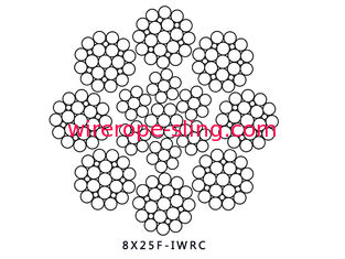 Resistenza alla trazione d'acciaio 1770N/mm2 di sicurezza del cavo metallico di resistenza della corrosione