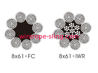 Filo tondo resistente all&#39;usura in acciaio 8 x 61 con alta resistenza