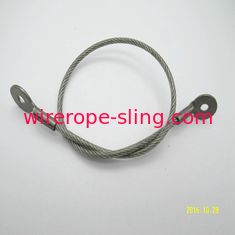 gli assemblaggi cavi d'acciaio dell'imbracatura del cavo metallico di 4.8mm con la clip/occhio agganciano il ditale