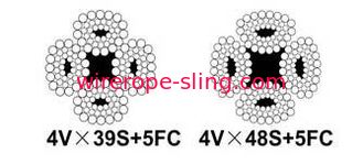 QY160K XZMG 160 tonnellate di cavo metallico d'acciaio del cavo metallico/ss per la gru 24MM dell'automobile