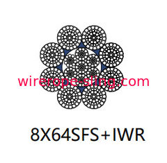 Cavi lineare 8 x 64 SFs dell'acciaio inossidabile del contatto per la linea dell'ancora della trivellazione in mare