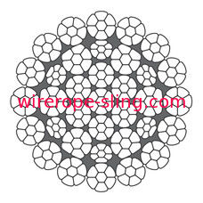 Ingraticci la gru dell'asta che solleva il cavo metallico d'acciaio LKS 16-5 tutti i fili di C ha compresso