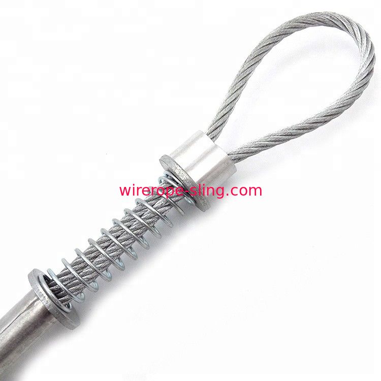 Imbracatura 1/8" del cavo metallico di WhipCheck dei fermi del tubo flessibile del cavo tubo flessibile per annaffiare 200 PSI massimi