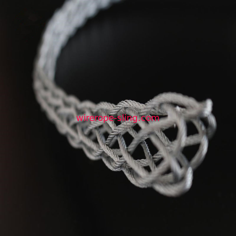 Scelga il doppio filo dell'occhio che tricotta la presa della maglia della pista del calzino del cavo dell'imbracatura del cavo metallico avanti